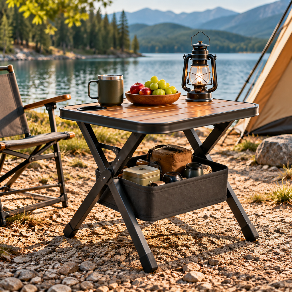CALVORON® FlexNest™ Premium Foldable Outdoor Side Table